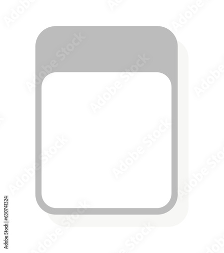 Szara ramka tekstowa biznes