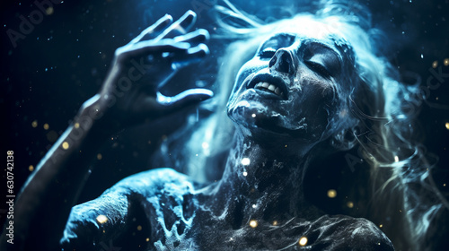 Frau in Fantasiewelt