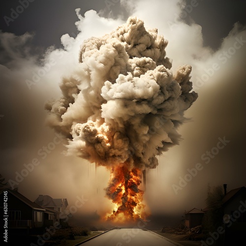 fire and smoke