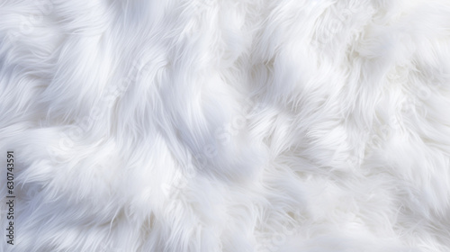 White wool with white top texture background, light natural sheep wool, white seamless cotton, texture of fluffy fur for designers, close-up fragment white wool carpet
