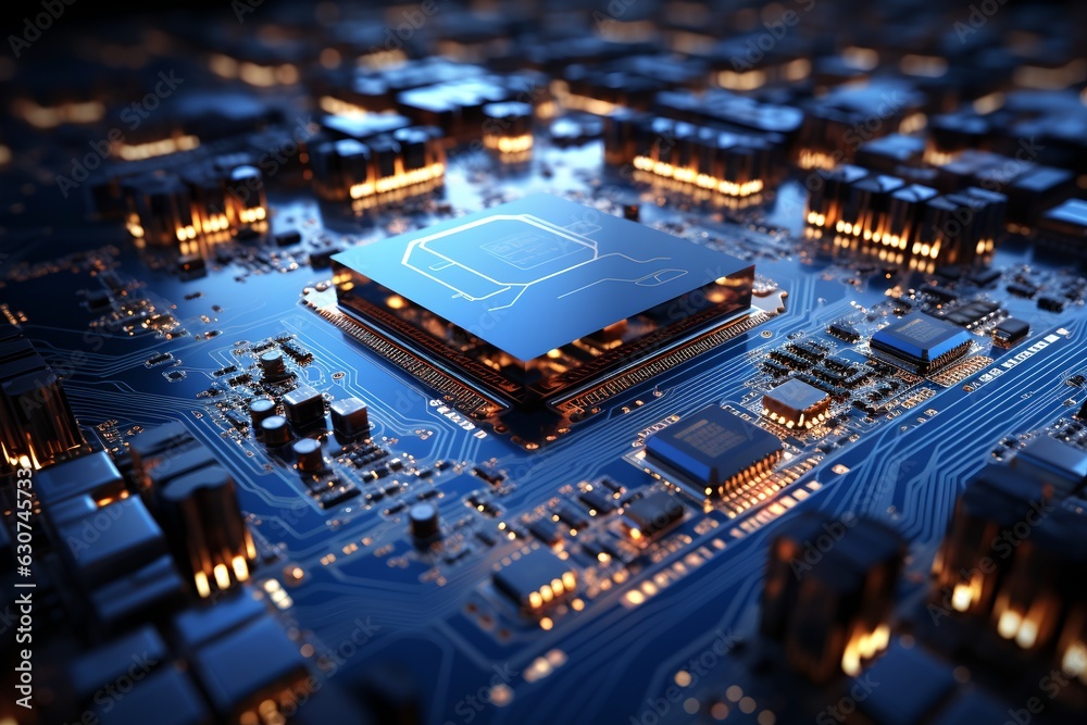 Computer chip, generative ai