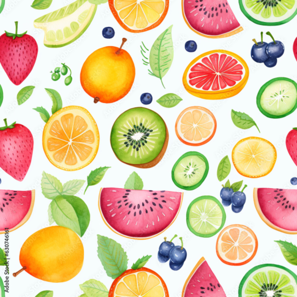 A collection of pictures of colorful fruits A collection of pictures of colorful fruits