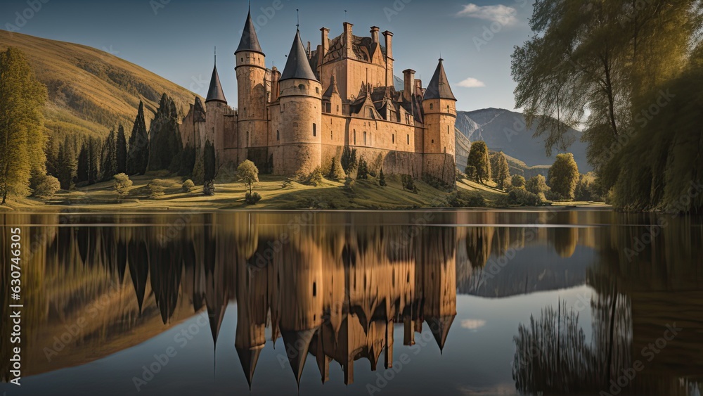Obraz premium Castello medievale