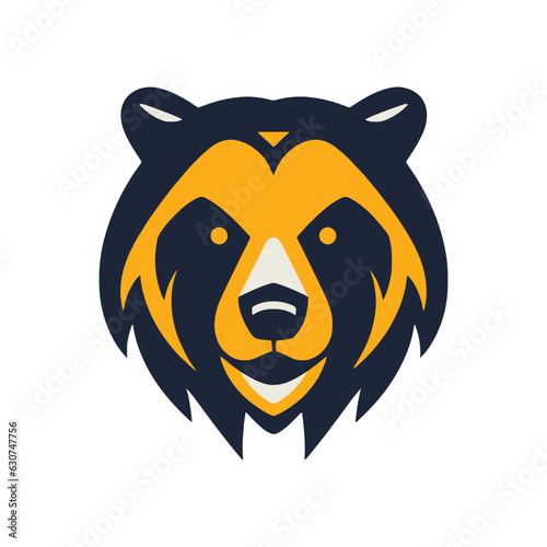 Animal Bear Logo Illustration Vector Design Template
