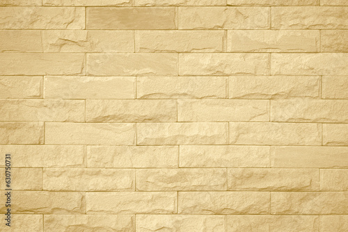 Cream brick wall texture background. New clean brickwork interior design. Paper, texture, white brick, Empty space.