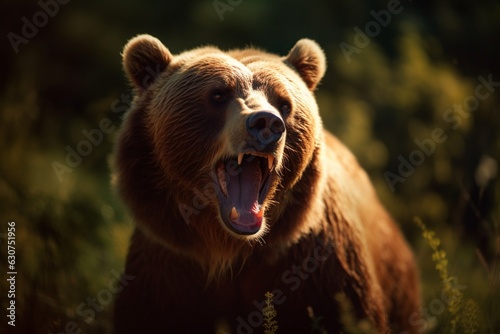 Angry roaring Bear, Generative Ai