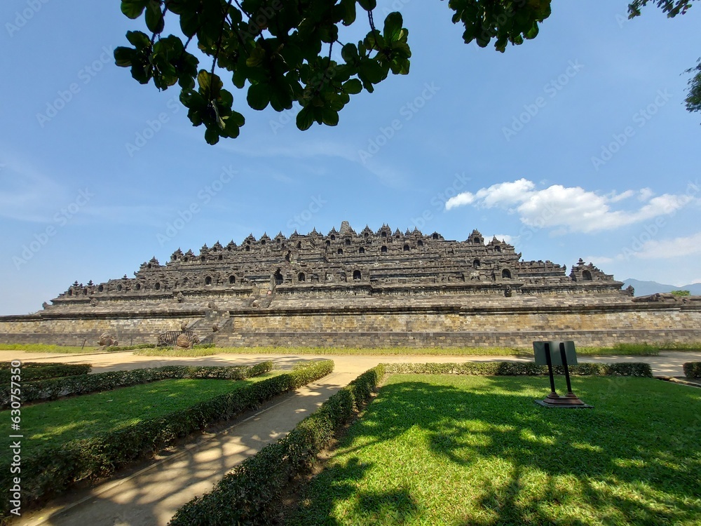 The largest Buddhist Borobudur Temple in the world The largest Buddhist Borobudur Temple in the world