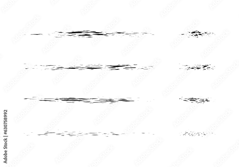 Vector Texture Brushes Set designed for adding diverse textures to your digital artwork and designs.