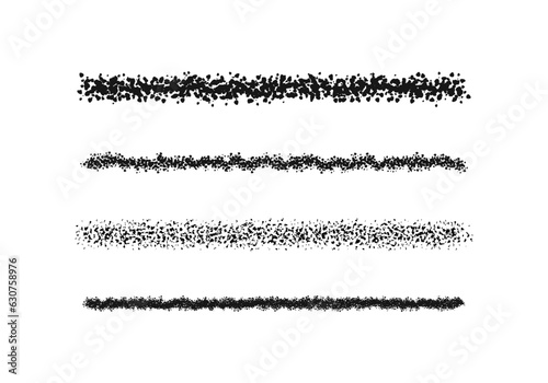 Set of Discrete Vector Texture Brushes.