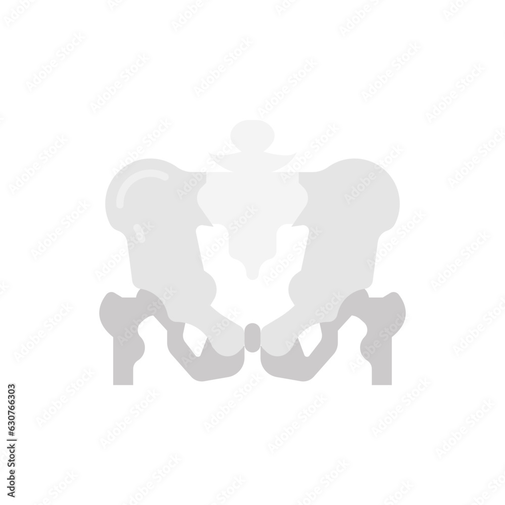 Pelvis icon in vector. Illustration Pelvis icon in vector. Illustration