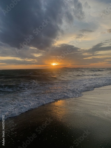 Sunset at Jomtein Beach  Pattaya 