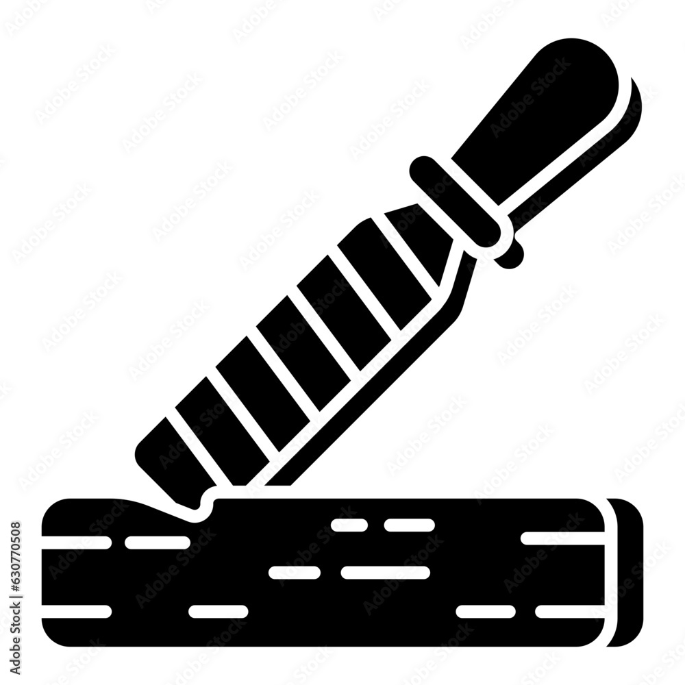 Trendy vector design of chisel Trendy vector design of chisel