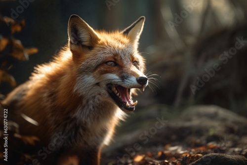Angry roaring Fox, Generative Ai