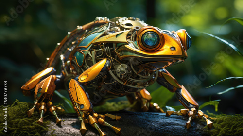 robot frog © Poprock3d