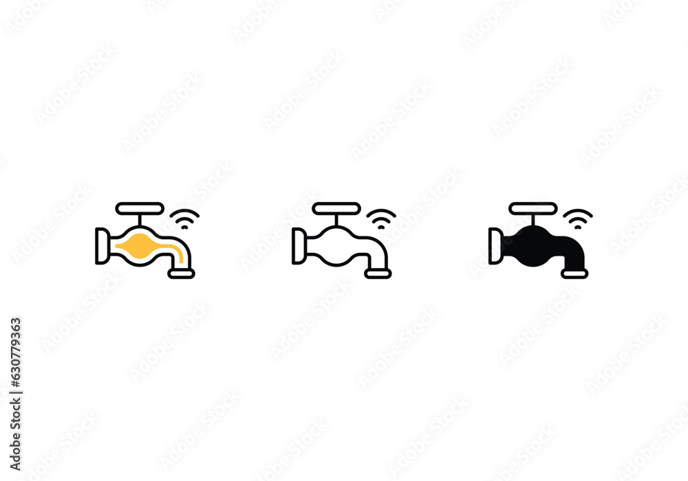 Smart Tap icons set vector stock illustration. Smart Tap icons set vector stock illustration.