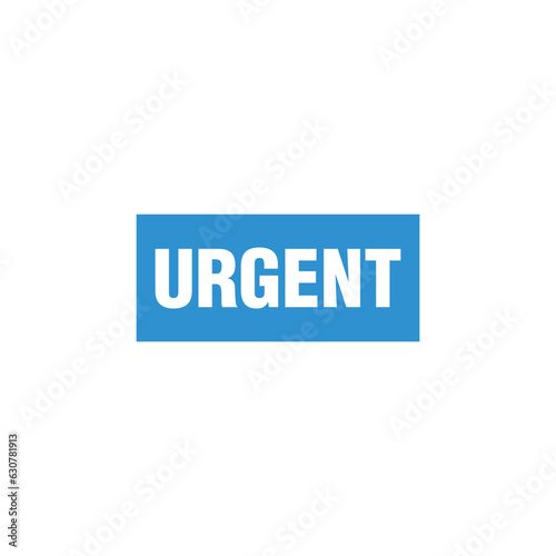 urgent tag. urgent isolated peeler vector template