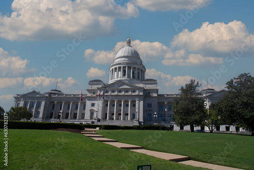 Arkansas state capitol building. photo