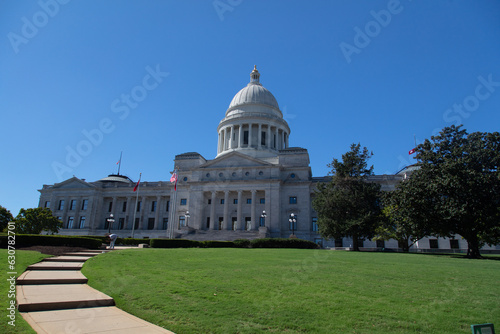 Arkansas state capitol building.