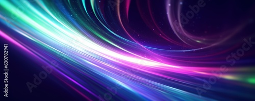 abstract futuristic background with pink blue glowing neon moving high speed wave lines and bokeh lights. Data transfer concept Fantastic wallpaper