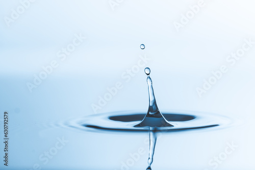 Liquid Serenity: Find tranquility in the serene beauty of a water drop
