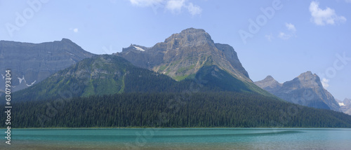 Hector Lake, Banff National Park, Canada photo