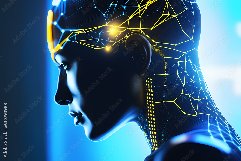 Synthetic Synergy Exploring The Nexus Of Cyborgs Futuristic Humans Ai And Robotics Stock Synthetic Synergy Exploring The Nexus Of Cyborgs Futuristic Humans Ai And Robotics Stock