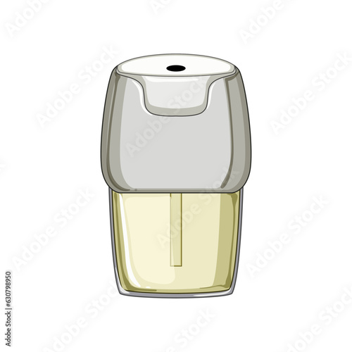 scent automatic air freshener cartoon. fragrance smell, room aerosol, object care scent automatic air freshener sign. isolated symbol vector illustration