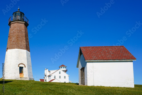 Point Judith Lighthouse Rhode Island MA USA