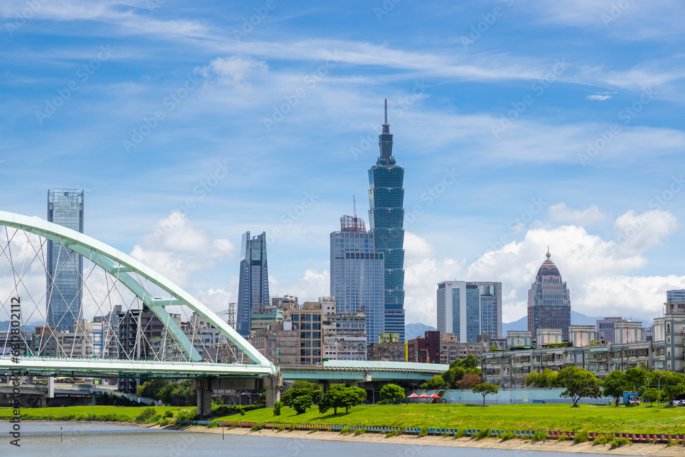 Obraz premium Taipei City landmark