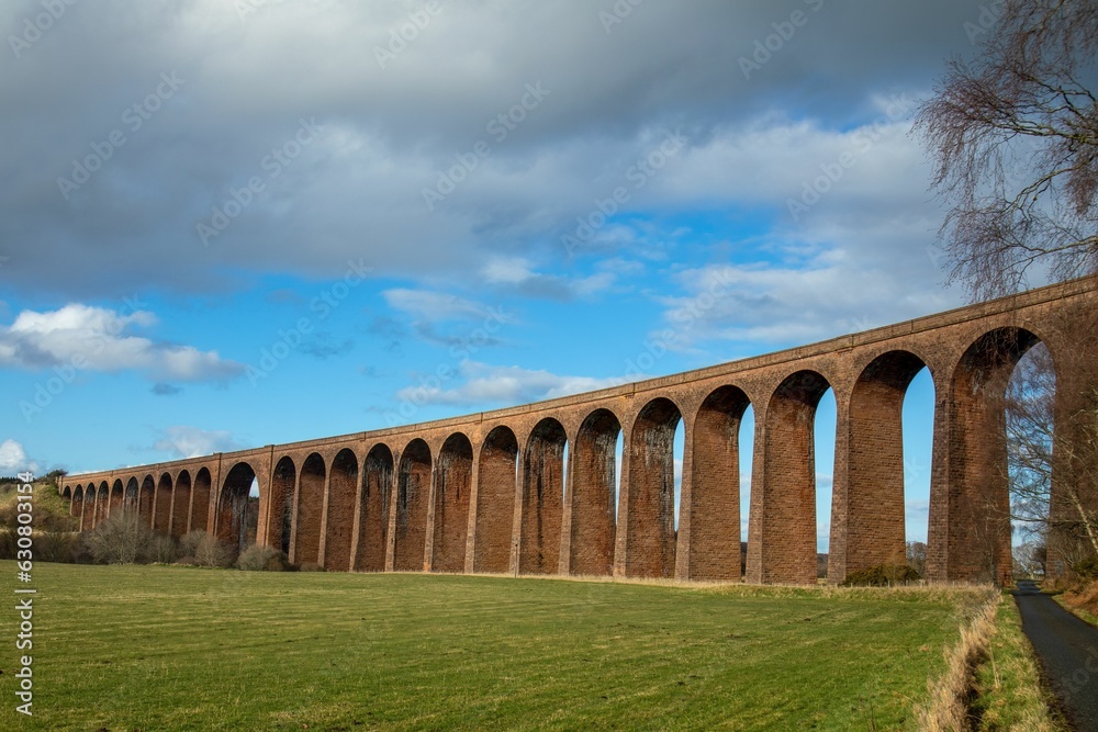 Culloden Viaduct in Scotland, UK