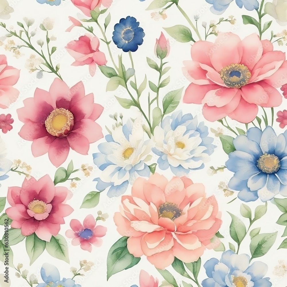 seamless floral pattern seamless floral pattern