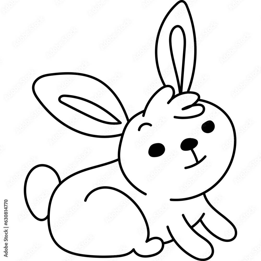 Hares Characters Coloring Book Hares Characters Coloring Book