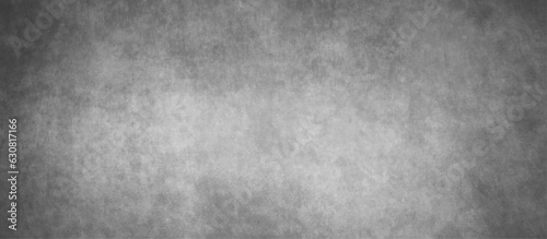 Abstract old stained and dusty Panorama dark grey black slate wall or Black texture chalkboard and blackboard with center in black with high resolution used as wallpaper, cover, decoration and design.