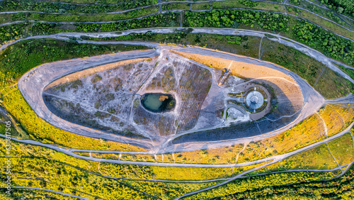 Halde Haniel Top-Down photo