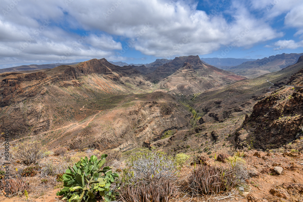 Gran Canaria - Blick vom Mirador Astronómico de la Degollada de las Yeguas
