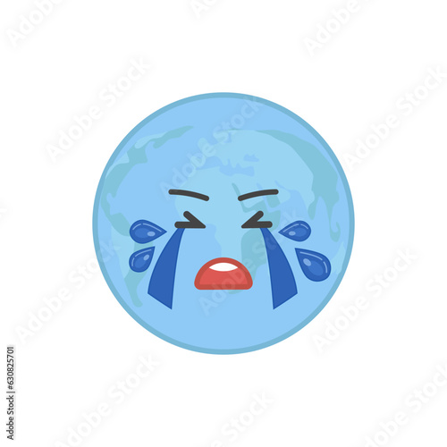 Planet earth for decoration design. Global map. World health day. Earth day. Planet Earth.