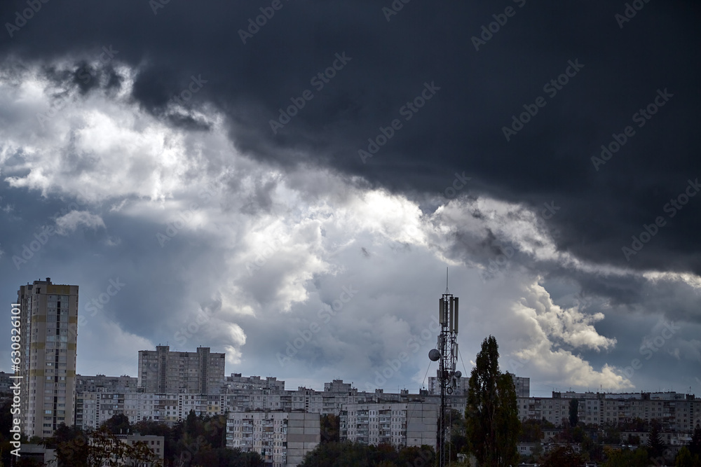 A strong storm is coming to town