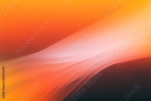 Color gradient blur background neon orange glow