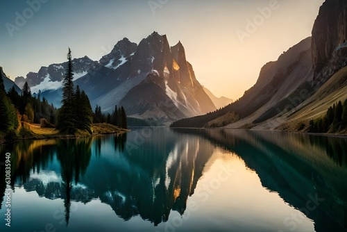 sunrise in the mountains © Nature creative