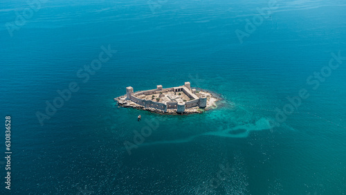 castle Kızkalesi in the sea © Халид Амиров