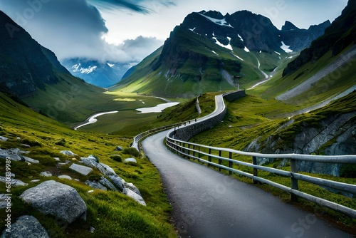 mountain road in the mountains © Image Studio