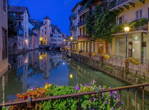 ANNECY, FRANCE - JULY 10, 2022: The old town.