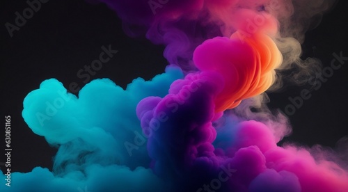 ultra hd abstract colored smoke background, smoke background, colorful smoke © Gegham
