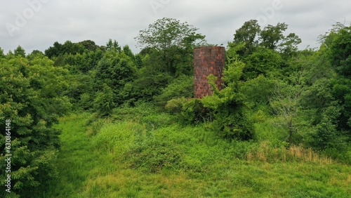 silo in the woods