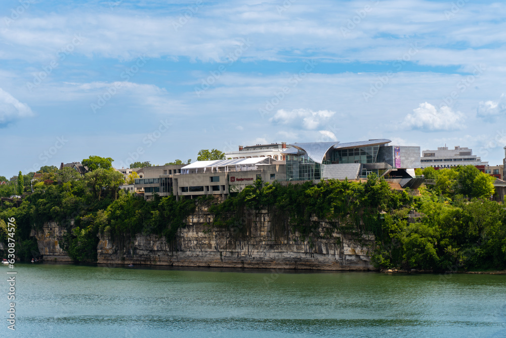 Chattanooga, Tennessee Hunter Museum of American Art on bluff
