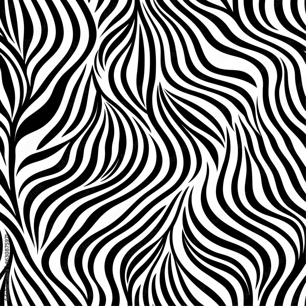 Black and white flat pattern
Black and white flat pattern