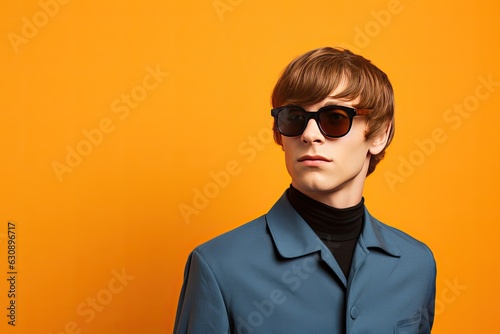 1960s Teenager with Sunglas...