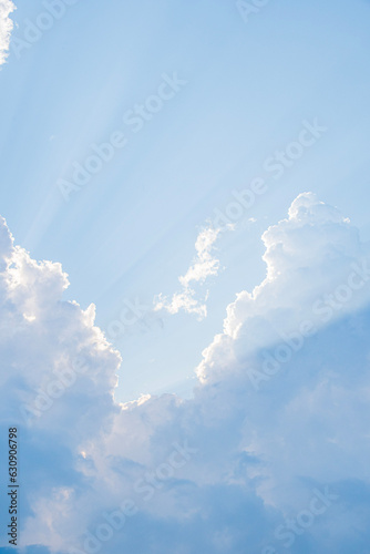 Fototapeta Naklejka Na Ścianę i Meble -  blue sky with clouds