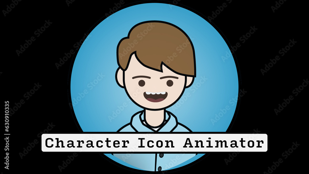 Character Icon Animator Stock Template Adobe Stock Character Icon Animator Stock Template Adobe Stock