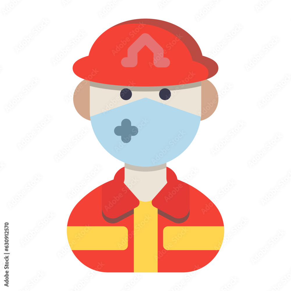 avatar man with mask